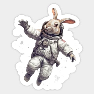 Rabbit the Space Sticker